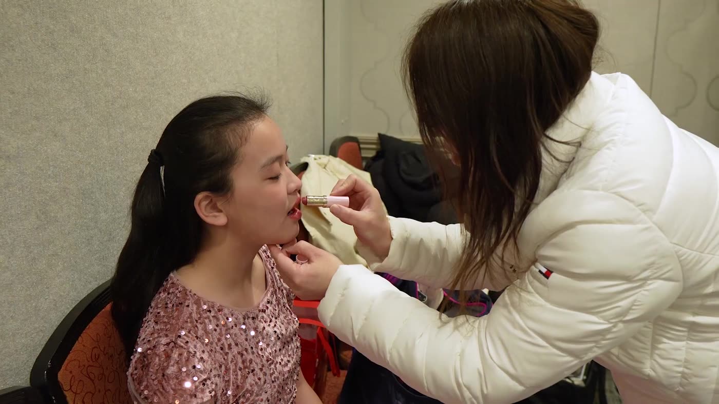Backstage preparation
