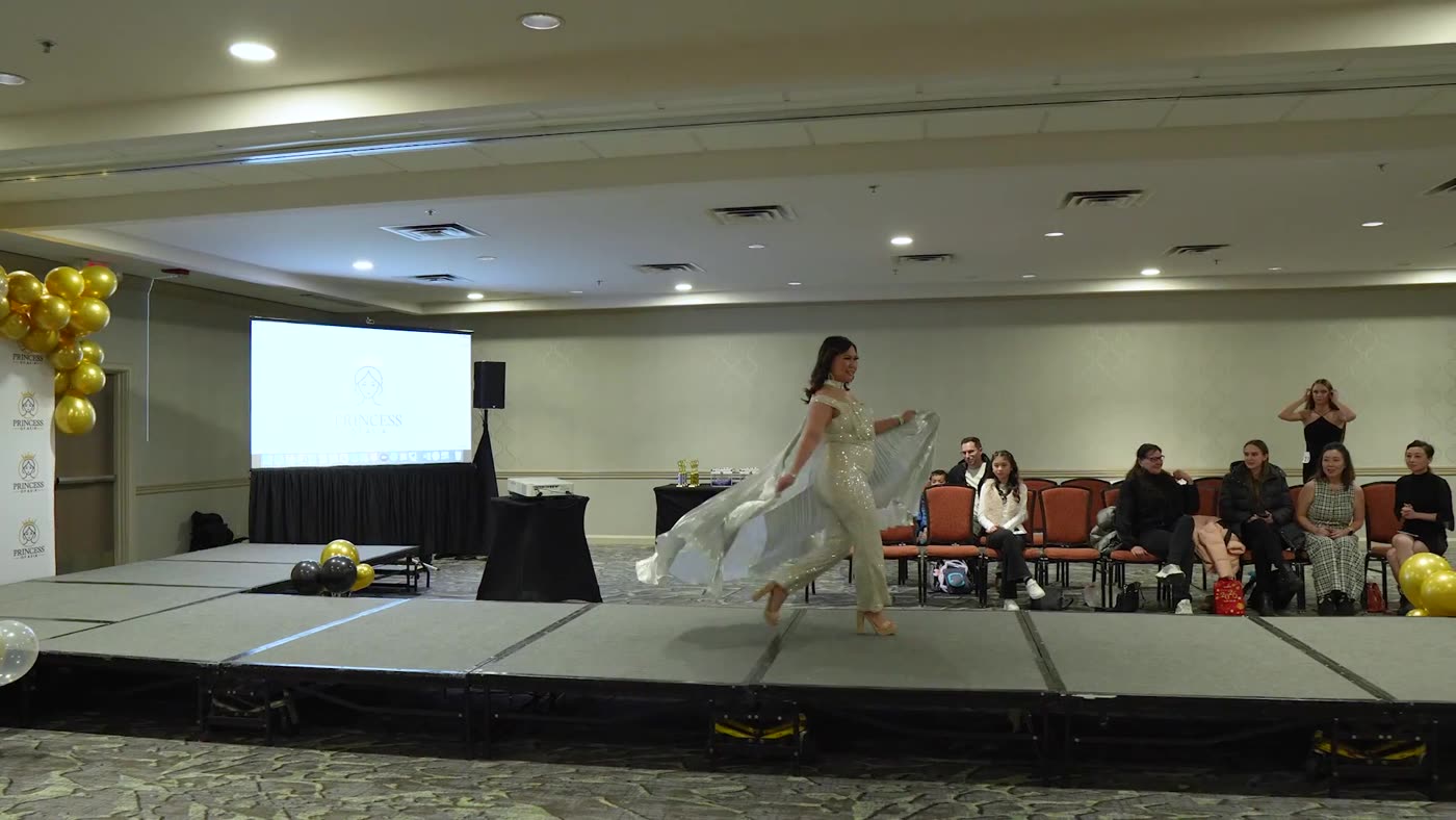 Runway walk in cape